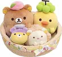 リラックマ　フルーツぬいぐるみセット 200329 リラックマ フルーツでまくまくリラックス♪シリーズ